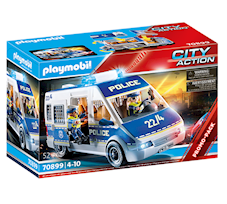 Playmobil City Action Transporter policyjny ze światłem i dźwiękiem 70899