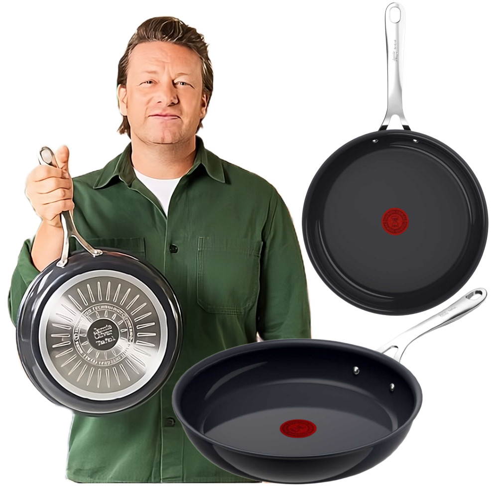 Tefal Jamie Olivier Patelnia Ceramiczna 28 cm Indukcja C4710635