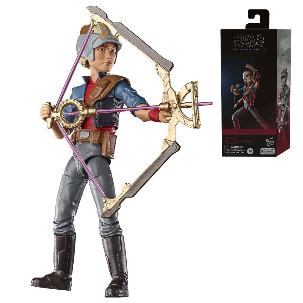Star Wars The Bad Batch The Black Series Figurka Omega ( Mercenary Gear) F7104