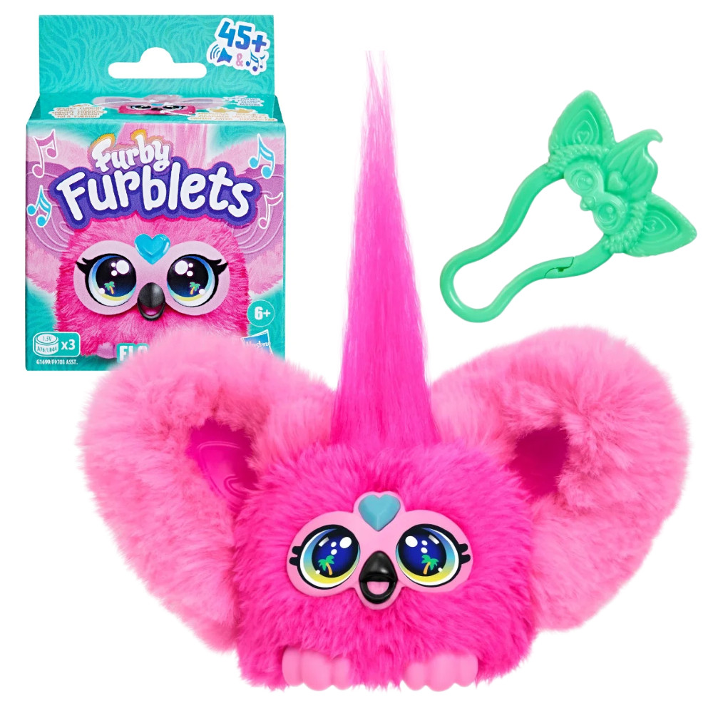 Furby Furblets Interaktywna maskotka Flaming Flo-Flo G1699