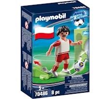 Playmobil Piłkarz reprezentacji Polski 70486