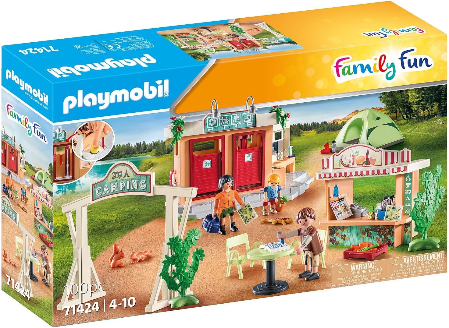 Playmobil Family Fun Kemping 71424