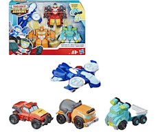 Hasbro Transformers Rescue Bots Academy Zestaw 4 Autobotów 2w1 E5099