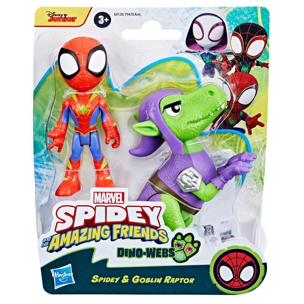 Hasbro Spidey i Super Kumple Zestaw Figurek Spidey i Goblin Raptor F9478