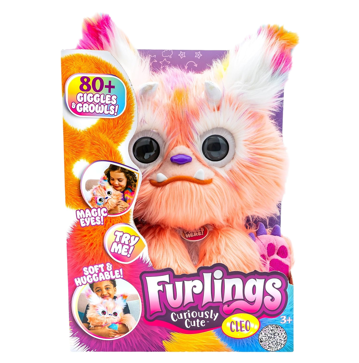 Furlings Interaktywna Różowa Maskotka Cleo 4796