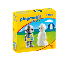 Playmobil 1.2.3 Rycerz z duchem 70128