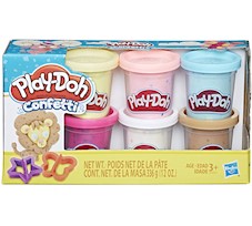 Play-Doh Ciastolina Konfetti 6 Tub + Foremki B3423