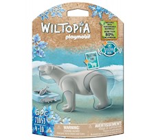 Playmobil Wiltopia niedźwiedź polarny 71053