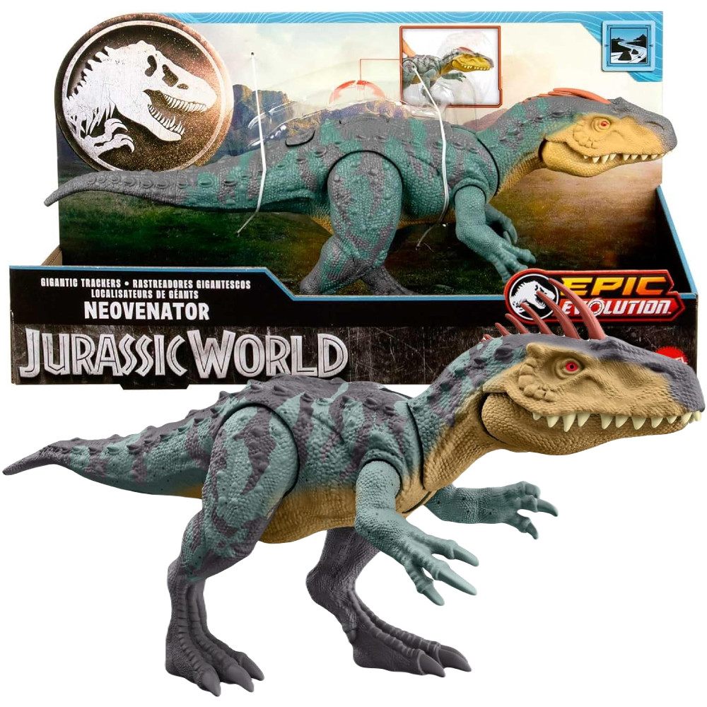 Jurassic World Dinozaur Gigantyczny Tropiciel Neovenator HTK78