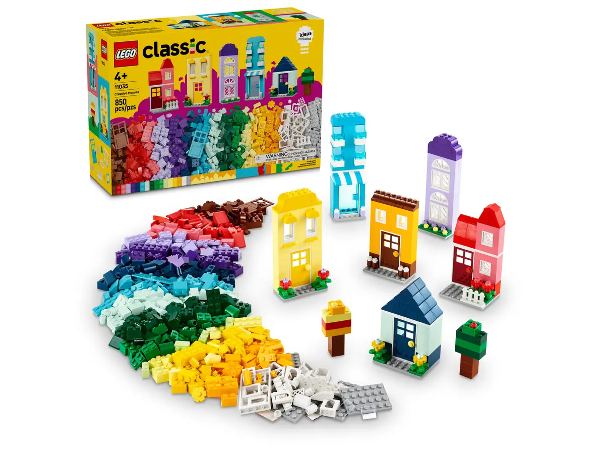 Lego Classic Kreatywne domy 850el 11035