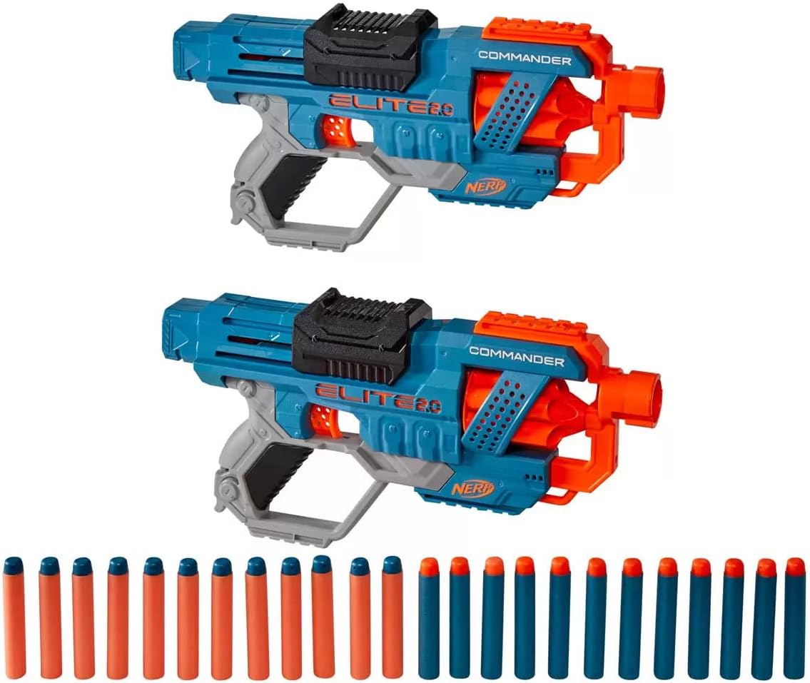 Nerf Elite 2.0 Commander RD-6 2Pack F2547