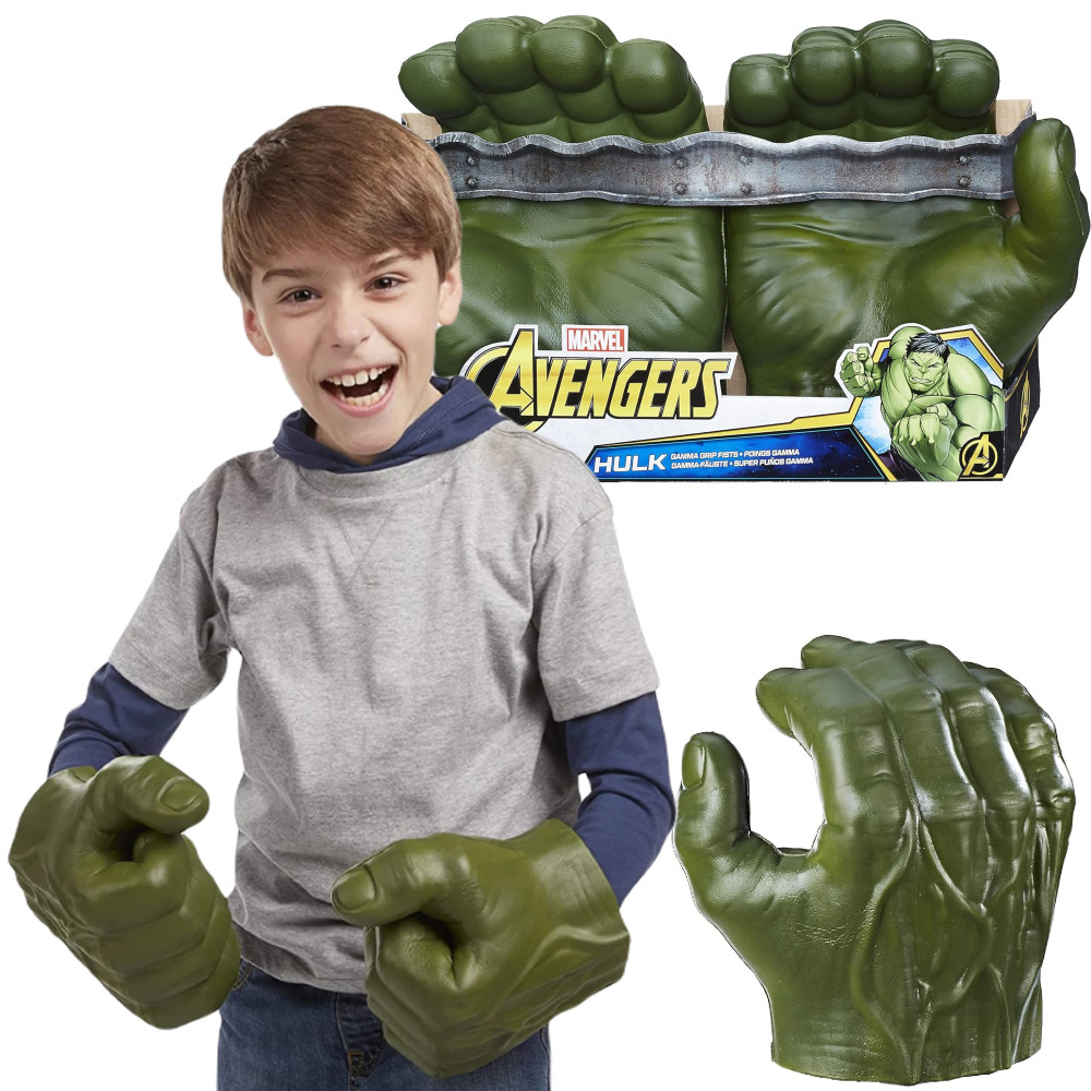 Marvel Avengers Wielkie Piankowe Rękawice Hulka E0615