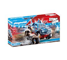 Playmobil Stunt Show Pokaz kaskaderski Monster Truck Rekin 70550
