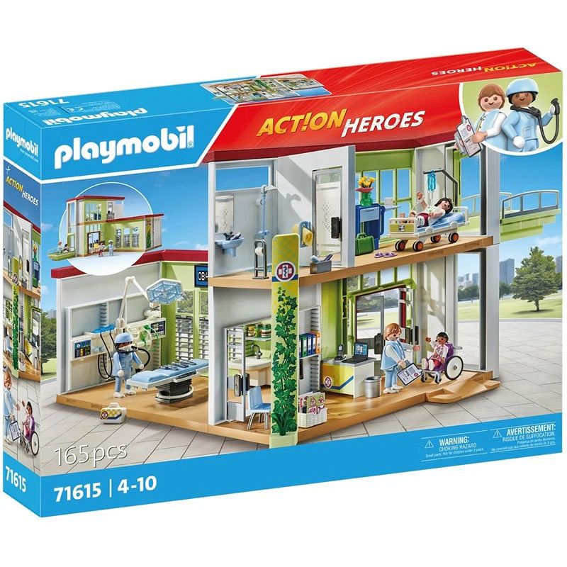 Playmobil Action Heroes Nowoczesny szpital 71615