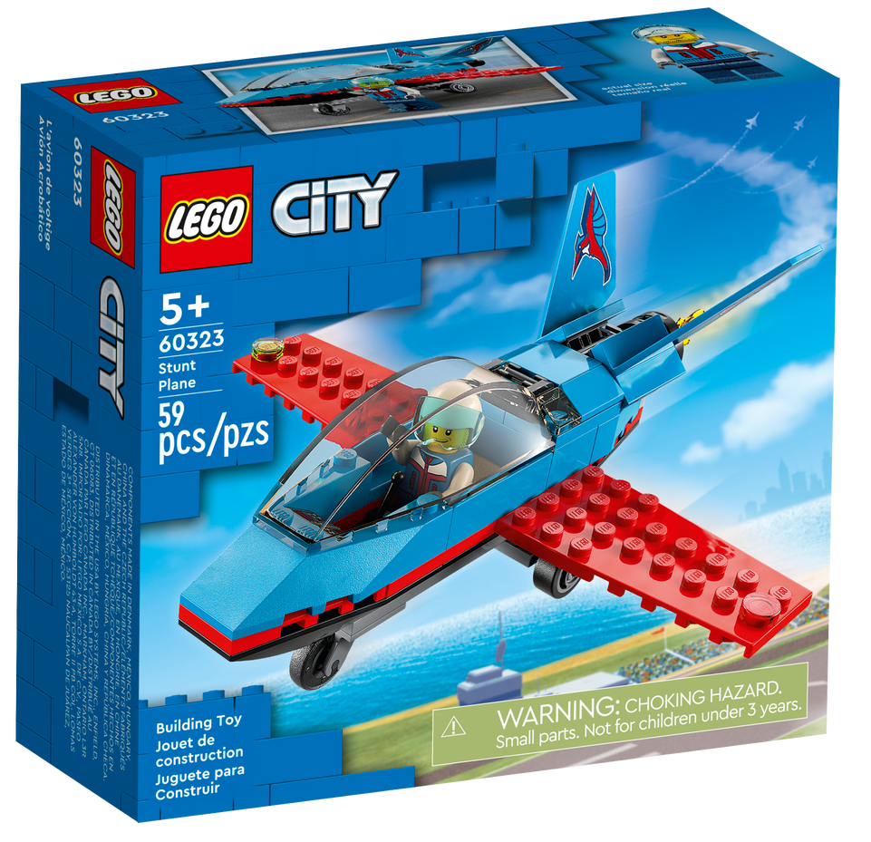 Lego City Samolot kaskaderski 60323