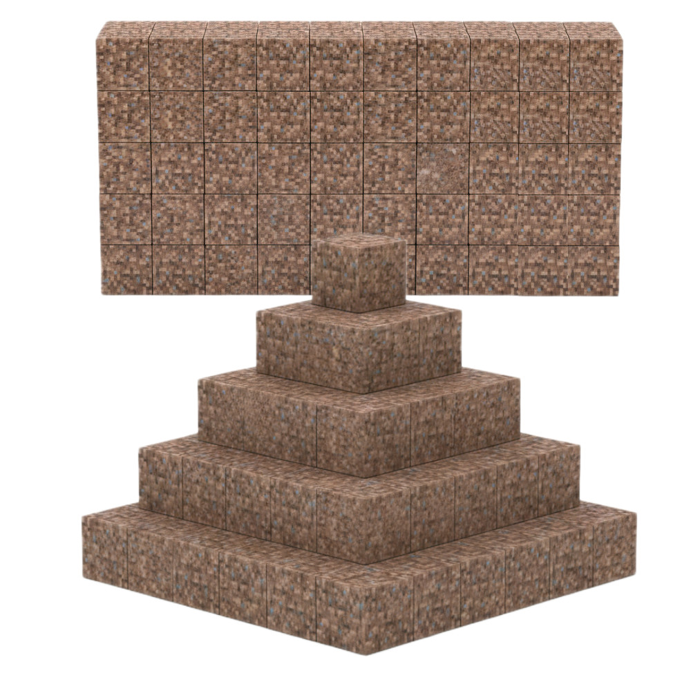 Creative World Zestaw Klocki Magnetyczne Ziemia 50 el. JM903