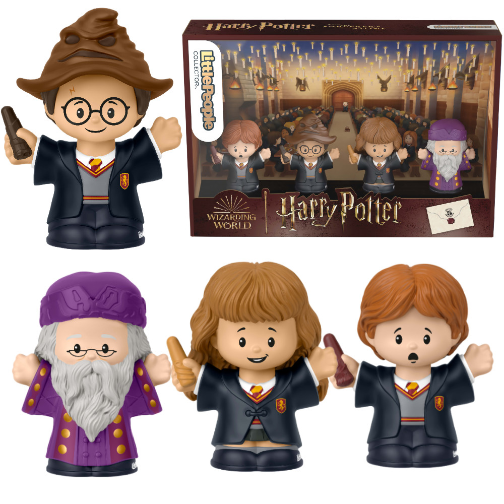Little People Harry Potter 4-pak figurek HVG45